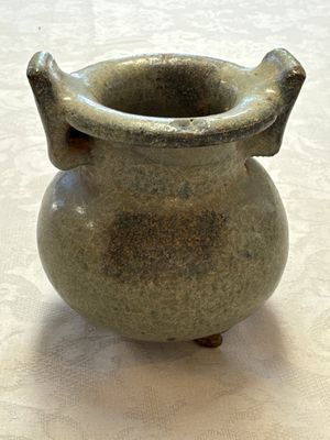 A Chinese junyao tripod censer with handles, Jin/Yuan — 照片 1
