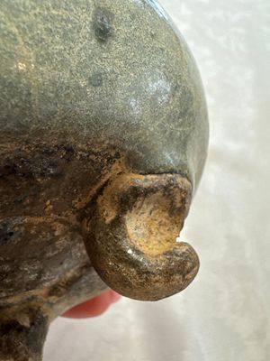 A Chinese junyao tripod censer with handles, Jin/Yuan — 照片 25