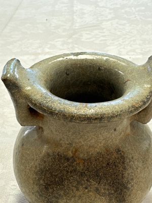 A Chinese junyao tripod censer with handles, Jin/Yuan — 照片 5