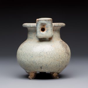 A Chinese junyao tripod censer with handles, Jin/Yuan — 照片 3
