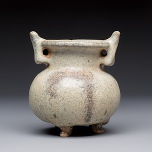 A Chinese junyao tripod censer with handles, Jin/Yuan — 照片 4