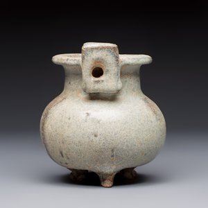 A Chinese junyao tripod censer with handles, Jin/Yuan — 照片 5