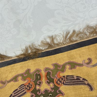 A Chinese kesi panel with floral design — photo 12