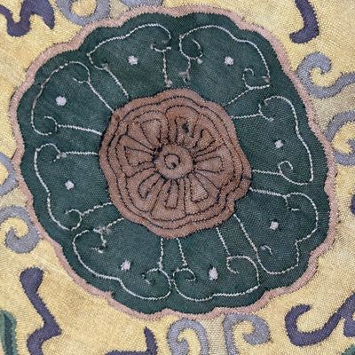 A Chinese kesi panel with floral design — photo 16