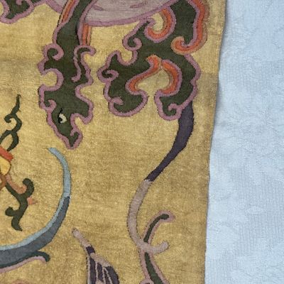 A Chinese kesi panel with floral design — photo 4