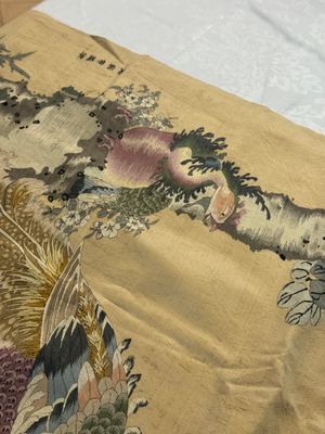 A Chinese kesi 'Phoenixes and Birds' panel — photo 14