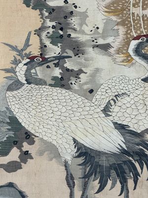 A Chinese kesi 'Phoenixes and Birds' panel — photo 10