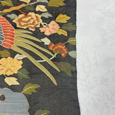 A Chinese kesi 'Phoenixes' panel — 照片 11
