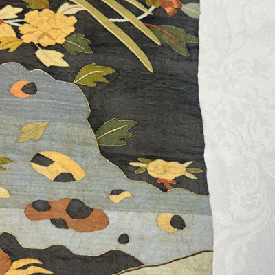 A Chinese kesi 'Phoenixes' panel — 照片 12