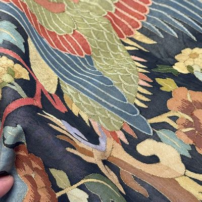 A Chinese kesi 'Phoenixes' panel — 照片 13