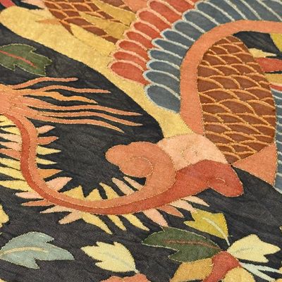 A Chinese kesi 'Phoenixes' panel — 照片 14
