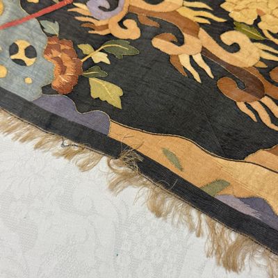 A Chinese kesi 'Phoenixes' panel — 照片 4