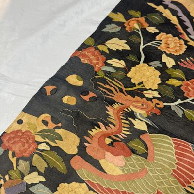 A Chinese kesi 'Phoenixes' panel — 照片 6