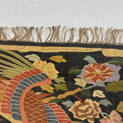 A Chinese kesi 'Phoenixes' panel — 照片 9