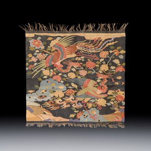 A Chinese kesi 'Phoenixes' panel — 照片 2