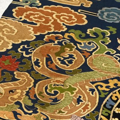 A Chinese kesi silk 'Bodhisattva Samantabhadra' thangka — 照片 24