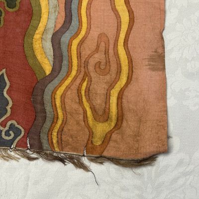 A Chinese kesi silk 'Dragons and Phoenixes' panel — photo 20