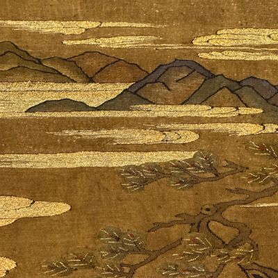 A Chinese kesi 'Yang Guifei 楊貴妃' panel — photo 14