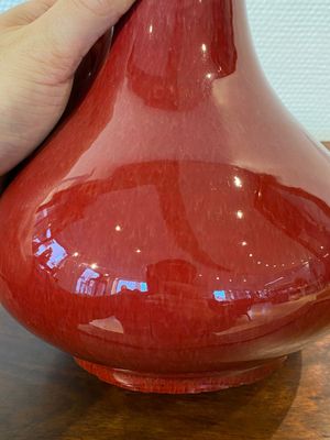 A Chinese langyao bottle vase, 18/19th C. — 照片 5