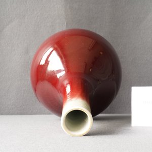 A Chinese langyao-glazed bottle vase, Qianlong — 照片 11
