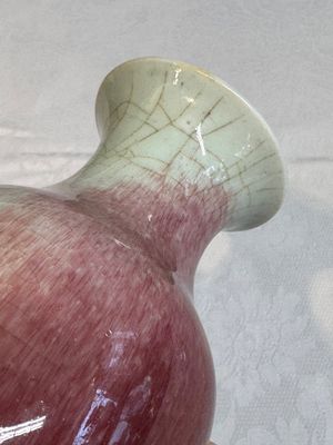 A Chinese langyao-type baluster vase, 19th C. — photo 7