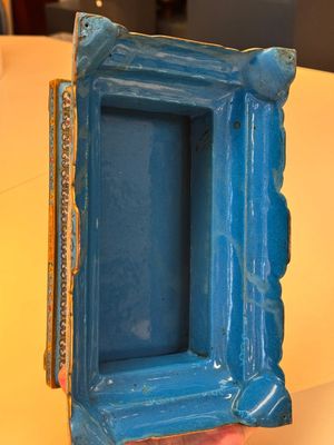 A Chinese lapis lazuli and cloisonné elephant on stand, 19/20th C. — photo 28