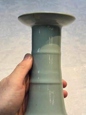 A Chinese Longquan celadon bottle vase, Song/Yuan — photo 6