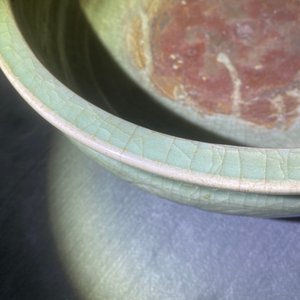 A Chinese Longquan celadon censer with wooden cover and soapstone Buddha finial, Ming — photo 25