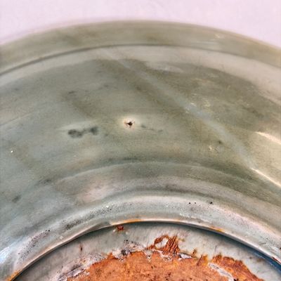 A Chinese Longquan celadon dish with incised floral design — photo 13