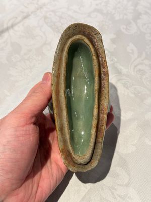 A Chinese Longquan celadon duck-form censer, Ming — photo 11