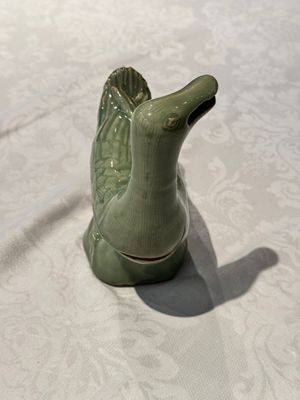A Chinese Longquan celadon duck-form censer, Ming — photo 4