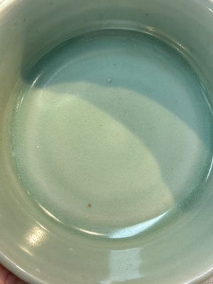 A Chinese Longquan celadon flower-shaped brush washer with a wooden box, Southern Song — 照片 12