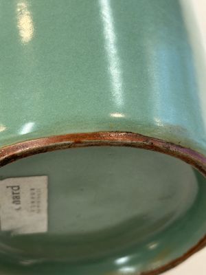 A Chinese Longquan celadon 'kinuta' vase, Song/Yuan — photo 15
