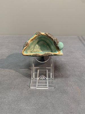 A Chinese Longquan celadon lobed bottle vase, Song — photo 5