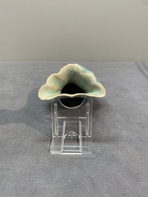 A Chinese Longquan celadon lobed bottle vase, Song — photo 6