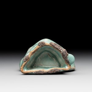 A Chinese Longquan celadon lobed bottle vase, Song — photo 6