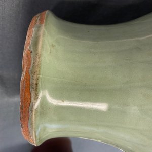 A Chinese Longquan celadon 'meiping' vase with 'Three friends of winter' design, Ming — photo 17