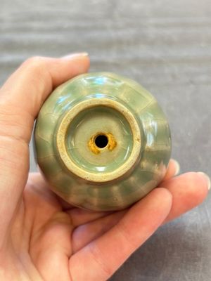 A Chinese Longquan celadon 'Trick Cup', Ming or later — photo 7
