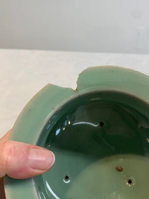 A Chinese Longquan celadon tripod censer, Southern Song — 照片 7