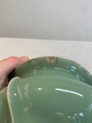 A Chinese Longquan celadon tripod censer, Southern Song — 照片 10