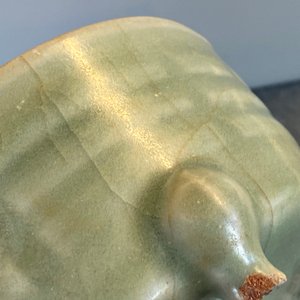 A Chinese Longquan celadon tripod censer with trigrams, Ming — photo 29