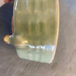 A Chinese Longquan celadon tripod censer with trigrams, Ming — photo 8