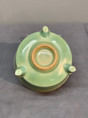 A Chinese Longquan celadon tripod 'trigrams' censer, Song — photo 6