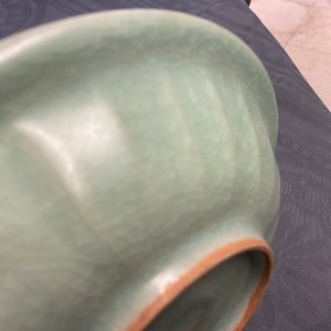 A Chinese Longquan celadon 'twin fish' dish, Song — 照片 11