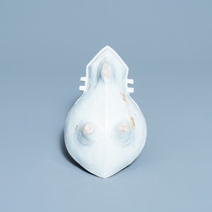 A Chinese lute-shaped blue and white ko-sometsuke plate for the Japanese market, Tianqi — 照片 2