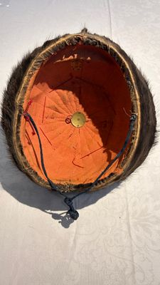 A Chinese mandarin official's court hat with finial and a separate hat finial — foto 11