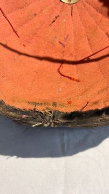 A Chinese mandarin official's court hat with finial and a separate hat finial — foto 16