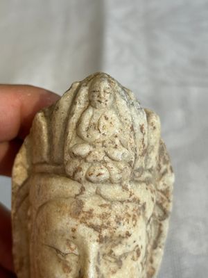 A Chinese marble head of Guanyin, Tang — foto 5