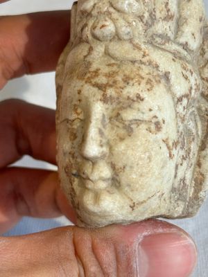 A Chinese marble head of Guanyin, Tang — foto 8