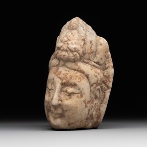 A Chinese marble head of Guanyin, Tang — foto 2